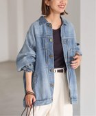 【フレームワーク/FRAMeWORK】の≪追加 ≫エクストララージデニムジャケット 人気、トレンドファッション・服の通販 founy(ファニー) ファッション Fashion レディースファッション Ladies' Fashion Online アウター Coat Outerwear ジャケット Jackets デニムジャケット Denim Jackets おすすめ Recommend ジャケット Jacket スタイリッシュ Stylish デニム Denim バランス Balance ワイド Wide ヴィンテージ Vintage 再入荷 Restock/Back In Stock/Re Arrival thumbnail ブルー A|ID: prp329100004579430 ipo3291000000032441880
