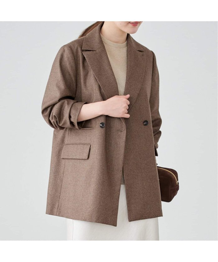 【イエナ/IENA】のガンクラブチェックジャケット インテリア・キッズ・メンズ・レディースファッション・服の通販 founy(ファニー) https://founy.com/ ファッション Fashion レディースファッション Ladies' Fashion Online アウター Coat Outerwear ジャケット Jackets 2025年 2025 2025-2026秋冬・A/W Aw/Autumn/Winter/Fw/Fall/2025-2026 おすすめ Recommend セットアップ Set Up チェック Check バランス Balance ブローチ Brooch リボン Ribbon エレガント 上品 Elegant 無地 Plain Color |ID: prp329100004579447 ipo3291000000032441995