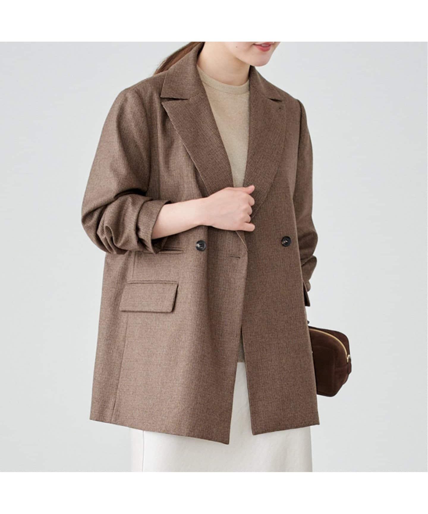 【イエナ/IENA】のガンクラブチェックジャケット 人気、トレンドファッション・服の通販 founy(ファニー) 　ファッション　Fashion　レディースファッション　Ladies' Fashion Online　アウター　Coat Outerwear　ジャケット　Jackets　2025年　2025　2025-2026秋冬・A/W　Aw/Autumn/Winter/Fw/Fall/2025-2026　おすすめ　Recommend　セットアップ　Set Up　チェック　Check　バランス　Balance　ブローチ　Brooch　リボン　Ribbon　エレガント 上品　Elegant　無地　Plain Color　 other-1|ID: prp329100004579447 ipo3291000000032441995