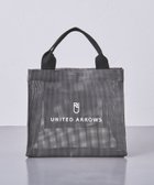 【ユナイテッドアローズ/UNITED ARROWS】のロゴ メッシュ トートバッグ S MD.GRAY|ID:prp329100004579451