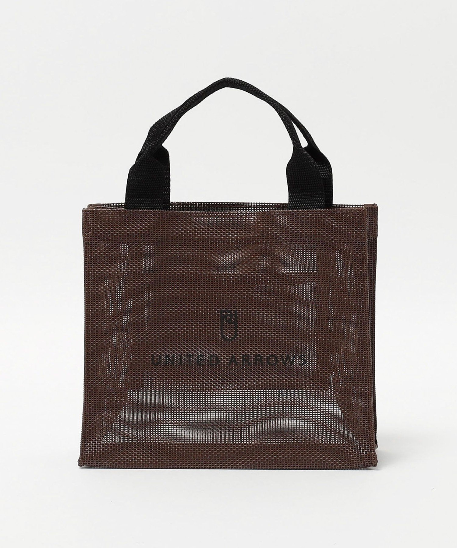 【ユナイテッドアローズ/UNITED ARROWS】のロゴ メッシュ トートバッグ S インテリア・キッズ・メンズ・レディースファッション・服の通販 founy(ファニー) 　ファッション　Fashion　レディースファッション　Ladies' Fashion Online　バッグ　Bag　おすすめ　Recommend　ポケット　Pocket　メッシュ　Mesh　モノトーン　Monotone　人気　Popularity　夏　Summer　春　Spring　S/S・春夏　Ss・Spring/Summer　DK.BROWN|ID: prp329100004579451 ipo3291000000032639630