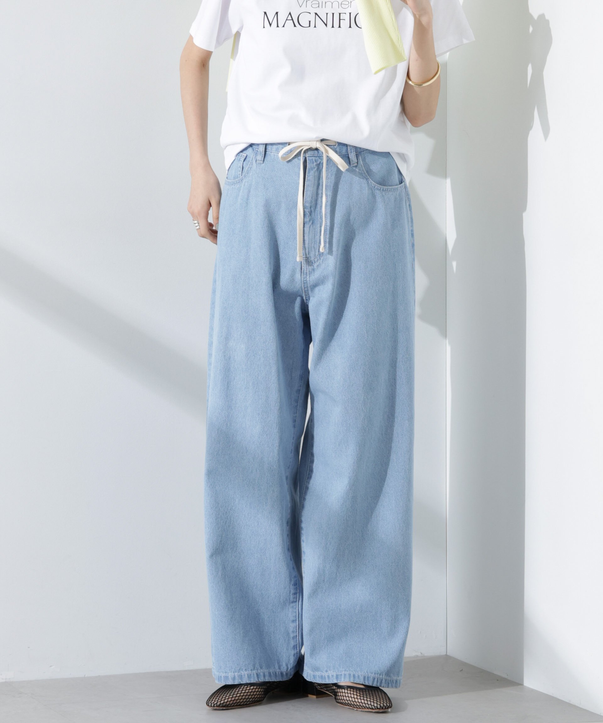 【ナノ ユニバース/nano universe】のドロストソフトデニム 人気、トレンドファッション・服の通販 founy(ファニー) 　ファッション　Fashion　レディースファッション　WOMEN　アクセサリー　Accessories　春　Spring　デニム　Denim　定番　Standard　ハンドバッグ　Handbag　パーカー　Hoodie　リラックス　Relax　ワイド　Wide　S/S・春夏　Ss・Spring/Summer　おすすめ　Recommend　夏　Summer　エレガント 上品　Elegant　2025年　2025　2025春夏・S/S　Ss,Spring/Summer,2025　 other-1|ID: prp329100004579453 ipo3291000000032442051