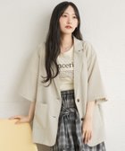【レトロガール/RETRO GIRL】のテーラードシャツJK 人気、トレンドファッション・服の通販 founy(ファニー) ファッション Fashion レディースファッション Fashion for Women トップス・カットソー Cut & Sew Tops シャツ・ブラウス・オフィスカジュアル Elegant Blouses & Button-Ups おすすめ Recommended / Our Picks ジャケット Jacket, Outerwear スラックス Slacks, Dress Pants トレンド Trend, Trending Now プチプライス・低価格 Affordable / Budget Price ベーシック Basic, Essential 夏 Summer thumbnail エクリュ|ID: prp329100004579458 ipo3291000000032720539