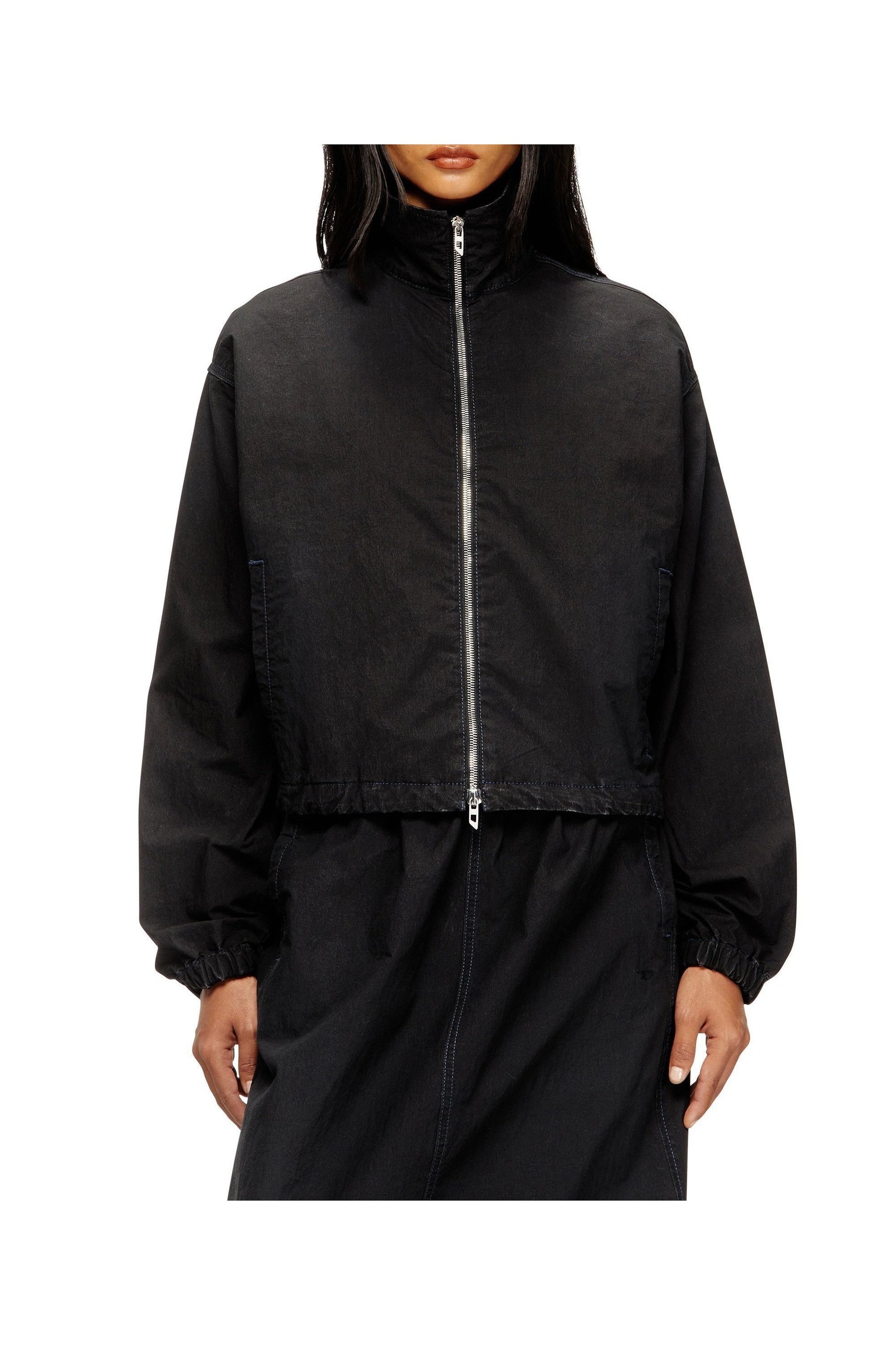 【ディーゼル/DIESEL】のウィメンズ ジョグ ブルゾン DE-SANDERZ JOGG 人気、トレンドファッション・服の通販 founy(ファニー) 　ファッション　Fashion　レディースファッション　Ladies' Fashion Online　アウター　Coat Outerwear　ブルゾン　Blouson/Jackets　コンパクト　Compact　シンプル　Simple　スタイリッシュ　Stylish　スタンド　Stand　スポーティ　Sporty　バランス　Balance　ブルゾン　Blouson　 other-1|ID: prp329100004579473 ipo3291000000032442199