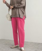 【アーバンリサーチ ドアーズ/URBAN RESEARCH DOORS】のダブルクロスストレートイージーパンツ 人気、トレンドファッション・服の通販 founy(ファニー) ファッション Fashion レディースファッション WOMEN パンツ Pants イエロー Yellow ウェーブ Wave くるぶし Ankle スウェット Sweat ストレート Straight センター Center ダブル Double リラックス Relax 冬 Winter thumbnail PINK|ID: prp329100004579641 ipo3291000000032444083