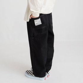 【ブランシェス/branshes / KIDS】の【ゆったり/きれいめ】ペインターパンツ 人気、トレンドファッション・服の通販 founy(ファニー) ファッション Fashion キッズファッション Fashion for Kids ボトムス Bottoms キャンバス Canvas, Canvas Fabric コイン Coin, Coin Design テーパード Tapered, Tapered Pants デニム Denim, Jeans Material パッチ Patch, Appliqué ベーシック Basic, Essential ポケット Pocket, Pocket Detail ループ Loop, Loop Knit ワーク Workwear, Utility Style |ID:prp329100004579662