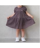 【ナルミヤ オンライン/NARUMIYA ONELINE / KIDS】の【スマイル/速乾】袖バルーンワンピ チャコール|ID: prp329100004579667 ipo3291000000033507665