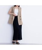 【ナチュラル ビューティー ベーシック/NATURAL BEAUTY BASIC】のシアー刺繍ナロースカート ブラック|ID: prp329100004579696 ipo3291000000032445045