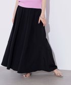 【エヌ ナチュラルビューティーベーシック/N.Natural Beauty basic】のボリュームフレアスカート ブラック|ID: prp329100004579701 ipo3291000000032711739