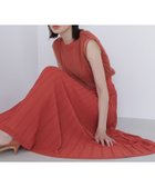 【ナチュラル ビューティー ベーシック/NATURAL BEAUTY BASIC】のチュールドッキングニットワンピース オレンジ1|ID: prp329100004579706 ipo3291000000032445149
