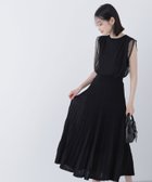 【ナチュラル ビューティー ベーシック/NATURAL BEAUTY BASIC】のチュールドッキングニットワンピース ブラック|ID: prp329100004579706 ipo3291000000032445151