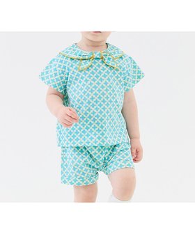 【モイモルン/moimoln / KIDS】の【セットアップ】カフトップス パンツ 人気、トレンドファッション・服の通販 founy(ファニー) ファッション Fashion キッズファッション KIDS Children’s Clothing トップス・カットソー Tops/Tees/Kids ボトムス Bottoms/Kids セットアップ Setup/Kids トップス Tops おすすめ Recommend セットアップ Set Up フロント Front リボン Ribbon |ID:prp329100004579807