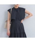 【その他のブランド/Other】のドビー ストライプ ケープ ノースリーブ シャツ -マシンウォッシャブル- NAVY|ID: prp329100004579851 ipo3291000000032621621