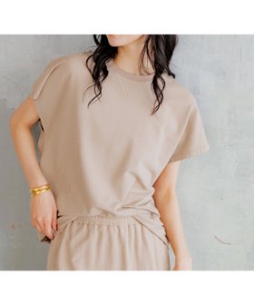 【バンヤードストーム/BARNYARDSTORM】の裏毛Tシャツ セットアップ対応 人気、トレンドファッション・服の通販 founy(ファニー) ファッション Fashion レディースファッション WOMEN トップス・カットソー Tops/Tshirt シャツ/ブラウス Shirts/Blouses ロング / Tシャツ T-Shirts カットソー Cut And Sew ストレッチ Stretch セットアップ Set Up エレガント 上品 Elegant 夏 Summer |ID:prp329100004579885
