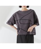 【ナノ ユニバース/nano universe】のコード刺繍クルーネックカットトップス 人気、トレンドファッション・服の通販 founy(ファニー) ファッション Fashion レディースファッション Fashion for Women トップス・カットソー Cut & Sew Tops 春 Spring カットソー Cut and Sewn Top スラックス Slacks, Dress Pants トレンド Trend, Trending Now 手描き Hand-Drawn, Illustrated フレア Flare, Flared ボトム Bottoms, Lower Wear ワイド Wide, Wide Fit S/S・春夏 SS, Spring/Summer, Warm Season 夏 Summer 2025年 2025 2025春夏・S/S Spring/Summer 2025 SS25 thumbnail チャコール3|ID: prp329100004579972 ipo3291000000033332714