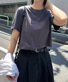 【その他のブランド/Other】のコットン ショート丈 半袖 Tシャツ スミクロ|ID: prp329100004579993 ipo3291000000032972270