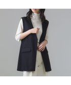 【デミルクス ビームス/Demi-Luxe BEAMS】の【6/5新規値下げ】コットン ラペルレス ジレ 人気、トレンドファッション・服の通販 founy(ファニー) ファッション Fashion レディースファッション WOMEN アウター Coat Outerwear トップス・カットソー Tops/Tshirt ベスト/ジレ Gilets/Vests おすすめ Recommend カットソー Cut And Sew シンプル Simple スリーブ Sleeve セットアップ Set Up ビジネス 仕事 通勤 Business thumbnail NAVY|ID: prp329100004580025 ipo3291000000032448881