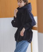 【ノーブル / スピック&スパン/NOBLE / Spick & Span】の《追加 》ハイツイストダブルクロスフーディブルゾン ネイビー|ID: prp329100004580032 ipo3291000000033256717