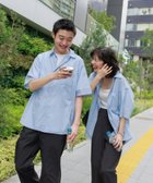 【グローバルワーク/GLOBAL WORK】の快適サマ-シャツ/シアー/287587 人気、トレンドファッション・服の通販 founy(ファニー) ファッション Fashion レディースファッション Fashion for Women トップス・カットソー Cut & Sew Tops シャツ・ブラウス・オフィスカジュアル Elegant Blouses & Button-Ups おすすめ Recommended / Our Picks シアー Sheer, See-Through トレンド Trend, Trending Now リラックス Relax, Relaxed Fit thumbnail サックス80|ID: prp329100004580036 ipo3291000000033210131