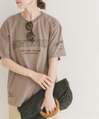 【アイテムズアーバンリサーチ/ITEMS URBAN RESEARCH】のロゴ刺繍半袖Tシャツ 人気、トレンドファッション・服の通販 founy(ファニー) ファッション Fashion レディースファッション Fashion for Women トップス・カットソー Cut & Sew Tops シャツ・ブラウス・オフィスカジュアル Elegant Blouses & Button-Ups ロングTシャツ・Tシャツ Longline T-Shirts & Tees 2025年 2025 2025春夏・S/S Spring/Summer 2025 SS25 シンプル Simple, Minimal デニム Denim, Jeans Material リラックス Relax, Relaxed Fit ワイド Wide, Wide Fit 半袖 Short Sleeve, Half Sleeve 夏 Summer S/S・春夏 SS, Spring/Summer, Warm Season thumbnail MOC|ID: prp329100004580069 ipo3291000000033596299