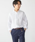 【シップス/SHIPS / MEN】のSHIPS ウォッシュド リネン ソリッド シャツ ホワイト|ID: prp329100004580073 ipo3291000000033000513