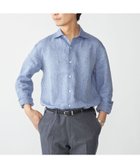 【シップス/SHIPS / MEN】のSHIPS ウォッシュド リネン ソリッド シャツ ブルー系|ID: prp329100004580073 ipo3291000000033000516