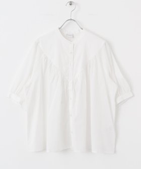【アーバンリサーチ ドアーズ/URBAN RESEARCH DOORS】 コットンボイルV切替ギャザーブラウス人気、トレンドファッション・服の通販 founy(ファニー) ファッション Fashion レディースファッション WOMEN トップス・カットソー Tops/Tshirt シャツ/ブラウス Shirts/Blouses 2025年 2025 2025春夏・S/S Ss,Spring/Summer,2025 ギャザー Gather デニム Denim 切替 Switching 夏 Summer S/S・春夏 Ss・Spring/Summer |ID:prp329100004580123
