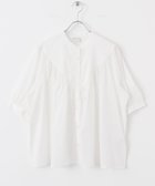 【アーバンリサーチ ドアーズ/URBAN RESEARCH DOORS】のコットンボイルV切替ギャザーブラウス 人気、トレンドファッション・服の通販 founy(ファニー) ファッション Fashion レディースファッション WOMEN トップス・カットソー Tops/Tshirt シャツ/ブラウス Shirts/Blouses 2025年 2025 2025春夏・S/S Ss,Spring/Summer,2025 ギャザー Gather デニム Denim 切替 Switching 夏 Summer S/S・春夏 Ss・Spring/Summer thumbnail OFF|ID: prp329100004580123 ipo3291000000032450286