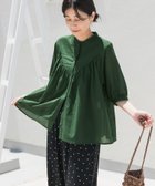 【アーバンリサーチ ドアーズ/URBAN RESEARCH DOORS】のコットンボイルV切替ギャザーブラウス 人気、トレンドファッション・服の通販 founy(ファニー) ファッション Fashion レディースファッション WOMEN トップス・カットソー Tops/Tshirt シャツ/ブラウス Shirts/Blouses 2025年 2025 2025春夏・S/S Ss,Spring/Summer,2025 ギャザー Gather デニム Denim 切替 Switching 夏 Summer S/S・春夏 Ss・Spring/Summer thumbnail GREEN|ID: prp329100004580123 ipo3291000000032450287
