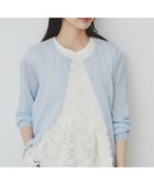 【インデックス/INDEX】の《7色展開/XS-LLサイズ》ビジューボタンクルーネックカーディガン【洗濯機洗い可】 人気、トレンドファッション・服の通販 founy(ファニー) ファッション Fashion レディースファッション Ladies' Fashion Online トップス・カットソー Tops/Tshirt カーディガン Cardigans クリスタル Crystal シアー Sheer ビジュー Bijou エレガント 上品 Elegant 夏 Summer thumbnail サックスブルー|ID: prp329100004580130 ipo3291000000032692124
