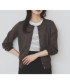 【インデックス/INDEX】の《7色展開/XS-LLサイズ》ビジューボタンクルーネックカーディガン【洗濯機洗い可】 人気、トレンドファッション・服の通販 founy(ファニー) ファッション Fashion レディースファッション Ladies' Fashion Online トップス・カットソー Tops/Tshirt カーディガン Cardigans クリスタル Crystal シアー Sheer ビジュー Bijou エレガント 上品 Elegant 夏 Summer thumbnail ブラウン|ID: prp329100004580130 ipo3291000000032692125