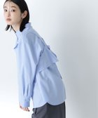 【ナチュラル ビューティー ベーシック/NATURAL BEAUTY BASIC】のビスチェレイヤードシャツ ブルー|ID: prp329100004580135 ipo3291000000032450448