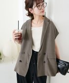 【ディスコート/Discoat】の【WEB限定/新色追加!】テックリネンフレンチシャツジャケット モカ|ID: prp329100004580150 ipo3291000000032725344