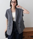 【ディスコート/Discoat】の【WEB限定/新色追加!】テックリネンフレンチシャツジャケット グレー|ID: prp329100004580150 ipo3291000000032725346