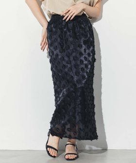 【グレディブリリアン/Gready Brilliant】のLU3Dレースタイトスカート 人気、トレンドファッション・服の通販 founy(ファニー) ファッション Fashion レディースファッション Fashion for Women スカート Skirts オーガンジー Organza Fabric シアー Sheer, See-Through バランス Balance, Style Balance フラワー Flower, Floral モチーフ Motif, Design Theme レース Lace, Lace Fabric |ID:prp329100004580581