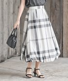 【アールピーエス/rps】のチェック柄ガーゼバルーンスカート 人気、トレンドファッション・服の通販 founy(ファニー) ファッション Fashion レディースファッション Fashion for Women スカート Skirts エアリー Airy Texture チェック Check, Plaid, Tartan バルーン Balloon, Balloon Silhouette フォルム Silhouette, Form ポケット Pocket, Pocket Detail リラックス Relax, Relaxed Fit ロング Long, Long-Length thumbnail アイボリー|ID: prp329100004580588 ipo3291000000032640726