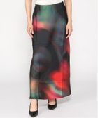 【デシグアル/Desigual】のロングスカート ステイン柄 ピンク/レッド/3092|ID: prp329100004580601 ipo3291000000032454843