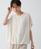 【エルーラ/Elura】のサラサラサマーフレンチコンビTシャツ / 451128 オフホワイト05|ID: prp329100004580647 ipo3291000000032724658