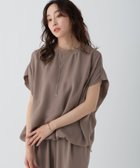 【エルーラ/Elura】のサラサラサマーフレンチコンビTシャツ / 451128 ブラウン55|ID: prp329100004580647 ipo3291000000032724662