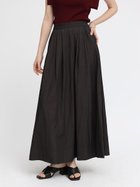 【ラシュッド/LASUD】のリジッドデニムフレアスカート チャコールグレー|ID: prp329100004580654 ipo3291000000032656253