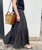 【スピック&スパン/Spick & Span】の《追加 》エンブロイダリーレーススカート ブラック|ID: prp329100004580672 ipo3291000000032612097