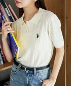 【フリークスストア/FREAK'S STORE】の別注 ケーブルニット ポロシャツ 限定展開 25SS オフホワイト|ID: prp329100004580674 ipo3291000000032681218