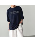 【キャナルジーン/CANAL JEAN】のEl mar AUCTIONS オーバーTシャツ ネイビー|ID: prp329100004580675 ipo3291000000032728597
