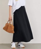 【ユーバイ スピック&スパン/U by Spick&Span】の《WEB限定/ 》カットフレアスカート ブラック|ID: prp329100004580681 ipo3291000000032737283