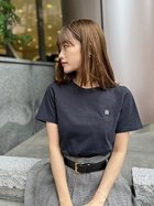 【スナイデル/SNIDEL】のSustainableワンポイントタグTシャツ NVY[089]|ID:prp329100004580685