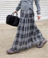 【ジャーナルスタンダード/JOURNAL STANDARD】のシアードビーチェックスカート 人気、トレンドファッション・服の通販 founy(ファニー) ファッション Fashion レディースファッション WOMEN スカート Skirt 2025年 2025 シルク Silk チェック Check エレガント 上品 Elegant 秋 Autumn/Fall |ID:prp329100004580686
