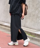 【ジャーナルスタンダード レリューム/JOURNAL STANDARD relume】の抗菌防臭 / 接触冷感 / OEスリットマキシスカート ブラック|ID: prp329100004580701 ipo3291000000032678365