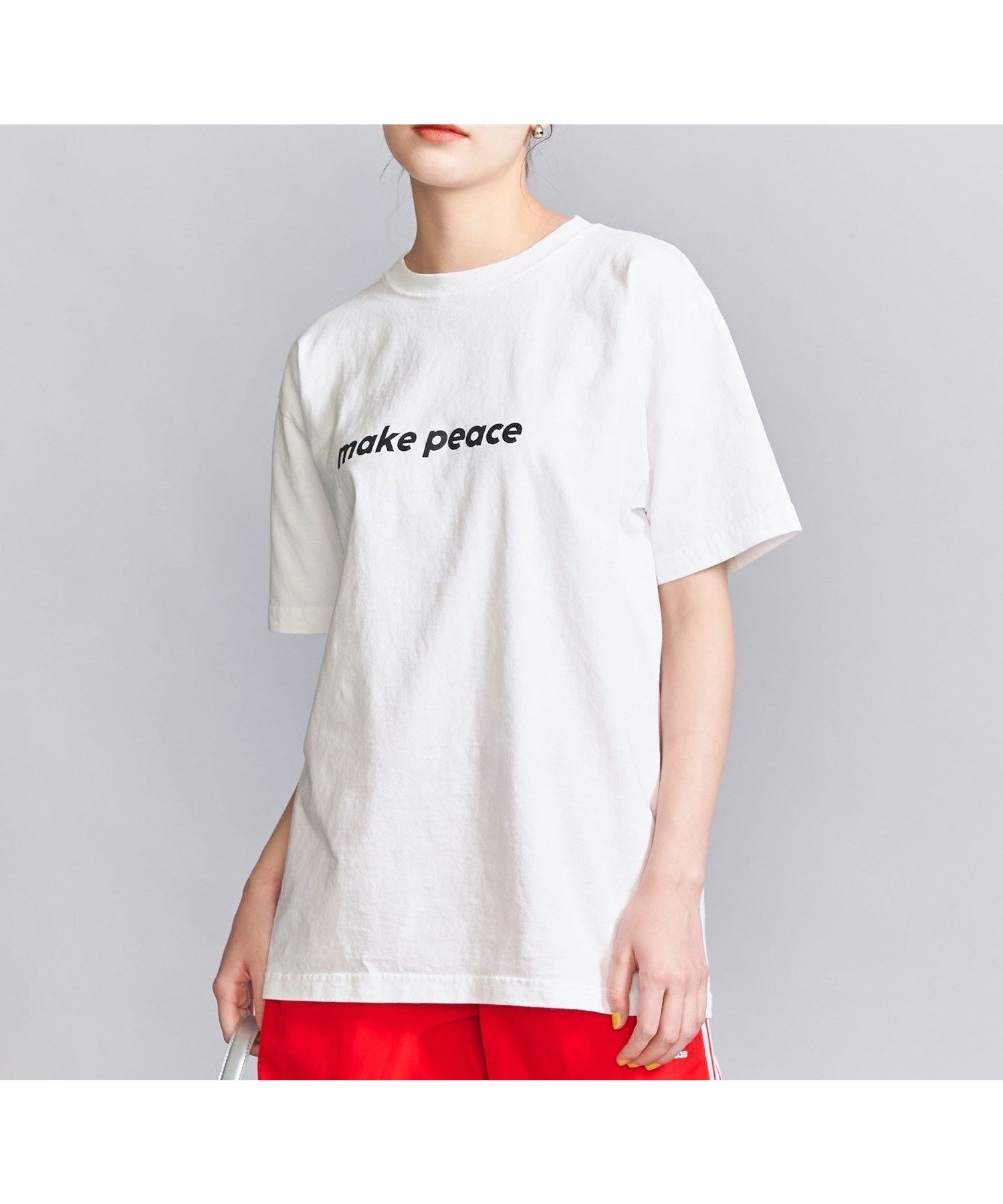 【ビューティ&ユース ユナイテッドアローズ/BEAUTY&YOUTH / UNITED ARROWS】の【別注】 FUNG ベーシック プリント Tシャツ インテリア・キッズ・メンズ・レディースファッション・服の通販 founy(ファニー) 　ファッション　Fashion　レディースファッション　Fashion for Women　トップス・カットソー　Cut & Sew Tops　シャツ・ブラウス・オフィスカジュアル　Elegant Blouses & Button-Ups　ロングTシャツ・Tシャツ　Longline T-Shirts & Tees　カーディガン　Cardigan, Knitwear　グラフィック　Graphic, Graphic Design　コンパクト　Compact, Small Size　シンプル　Simple, Minimal　ジャケット　Jacket, Outerwear　プリント　Print, Printed Pattern　ベスト　Vest, Waistcoat　ベーシック　Basic, Essential　ボトム　Bottoms, Lower Wear　別注　Limited Edition, Custom Order　ミリタリー　Military, Army Style　リラックス　Relax, Relaxed Fit　ワーク　Workwear, Utility Style　おすすめ　Recommended / Our Picks　WHITE|ID: prp329100004580738 ipo3291000000033316409