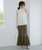 【アニュアンス/anuans】のパネルフレアカットスカート KHAKI|ID: prp329100004580772 ipo3291000000032735383