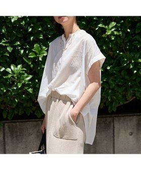 【フリークスストア/FREAK'S STORE】のインドボイル フレンチスリーブブラウス 25SS 人気、トレンドファッション・服の通販 founy(ファニー) ファッション Fashion レディースファッション Ladies' Fashion Online トップス・カットソー Tops/Tshirt シャツ/ブラウス Shirts/Blouses 2025年 2025 2025春夏・S/S Ss,Spring/Summer,2025 インド India スリーブ Sleeve フレンチ French 夏 Summer S/S・春夏 Ss・Spring/Summer 無地 Plain Color |ID:prp329100004580902